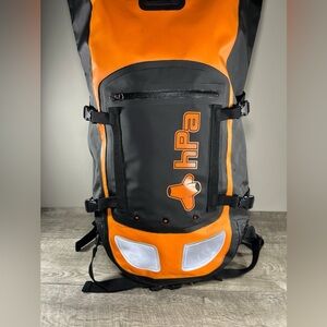 HPA Dry Backpack 40 HD Waterproof Orange Backpacking Camping Fishing Hiking Pack